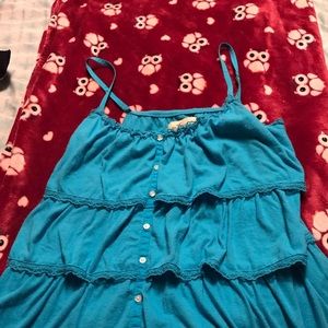 Blue Hollister top